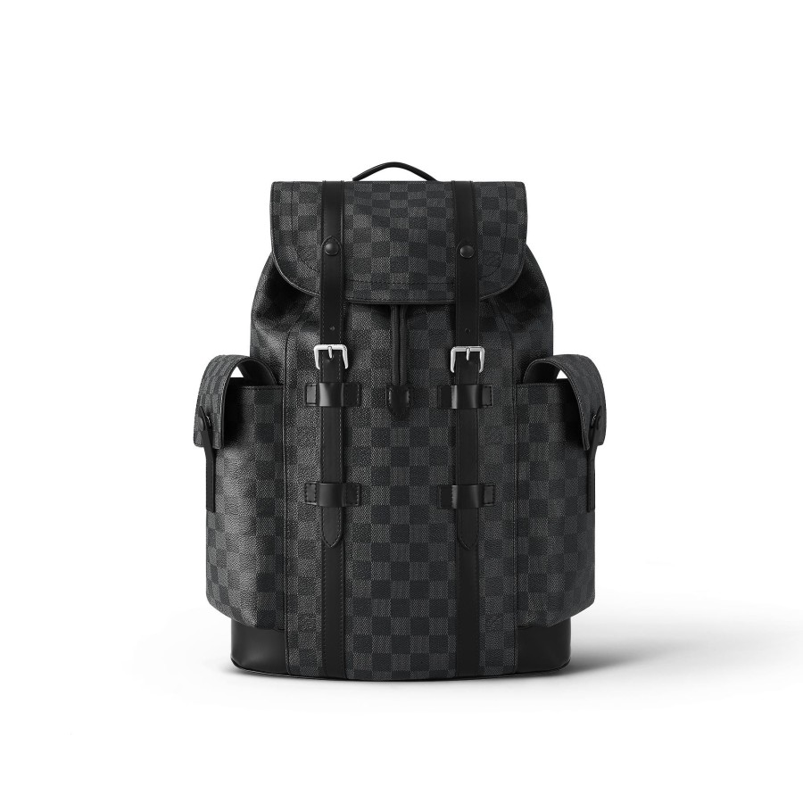 Hombre Louis Vuitton Coleccion Damier | Mochila Christopher Mm