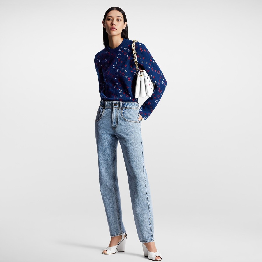 Mujer Louis Vuitton Pantalones | Vaqueros Destenidos