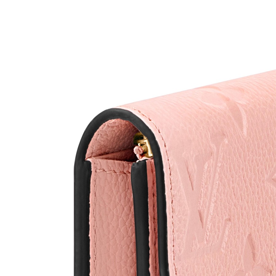 Mujer Louis Vuitton Carteras Pequenas | Monedero Rosalie Rose Poudre