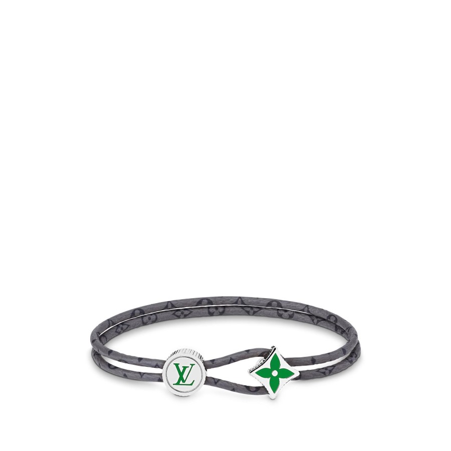 Hombre Louis Vuitton Pulseras | Pulsera Catch It Verde