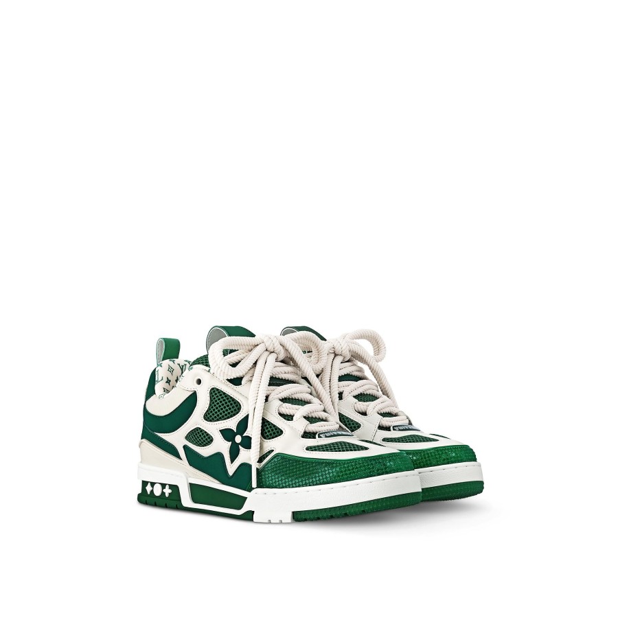 Hombre Louis Vuitton Zapatillas | Zapatilla Deportiva Lv Skate Verde