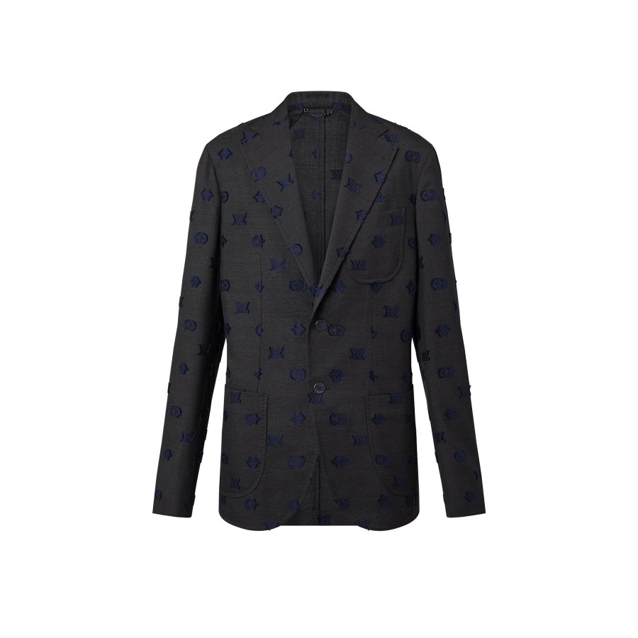 Hombre Louis Vuitton Americanas Y Chaquetas | Chaqueta Napolitana De Botonadura Sencilla