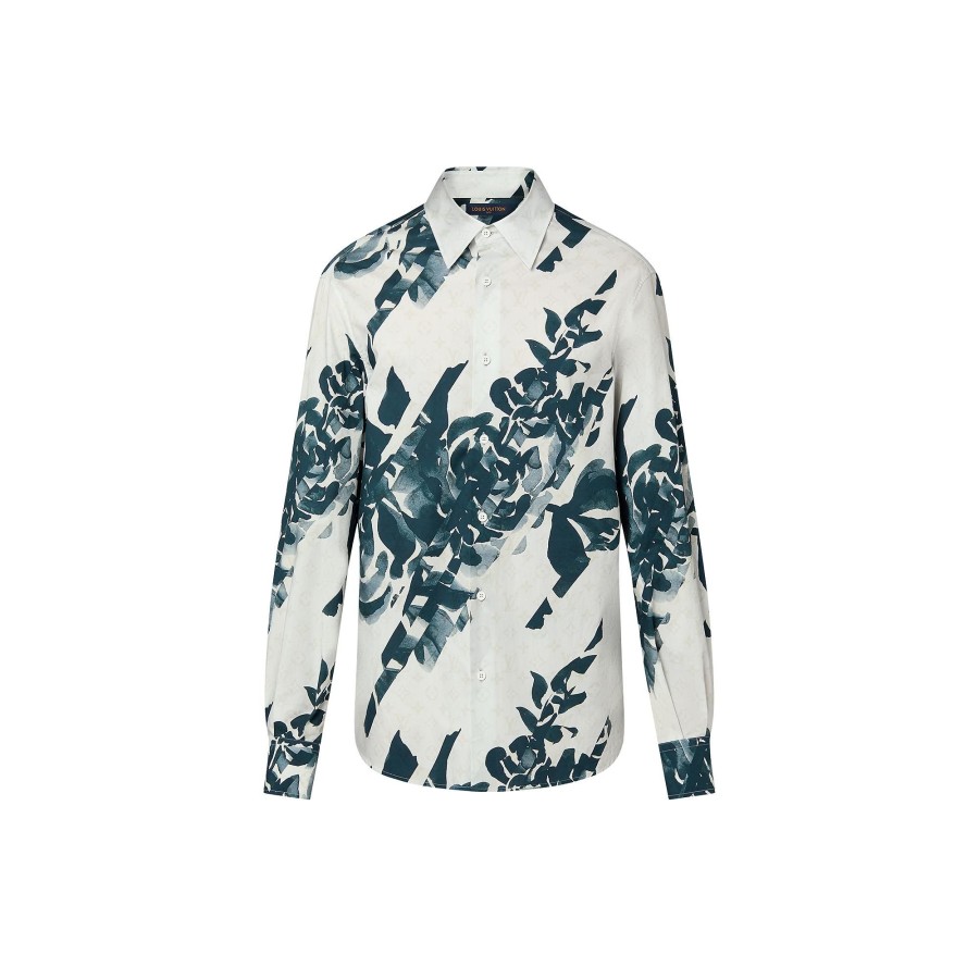 Hombre Louis Vuitton Camisas | Camisa Estampada De Algodon