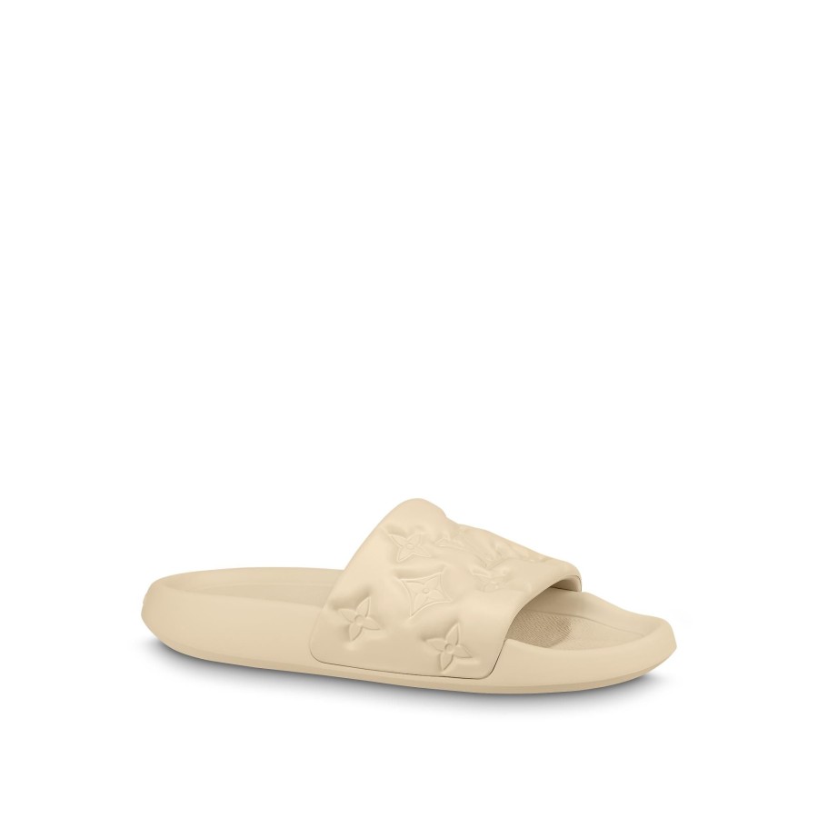 Hombre Louis Vuitton Sandalias | Mule Waterfront Beige