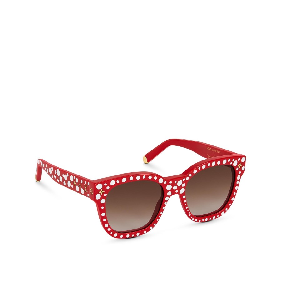 Mujer Louis Vuitton Gafas De Sol | Lv X Yk Gafas De Sol My Monogram Square Infinity Dots