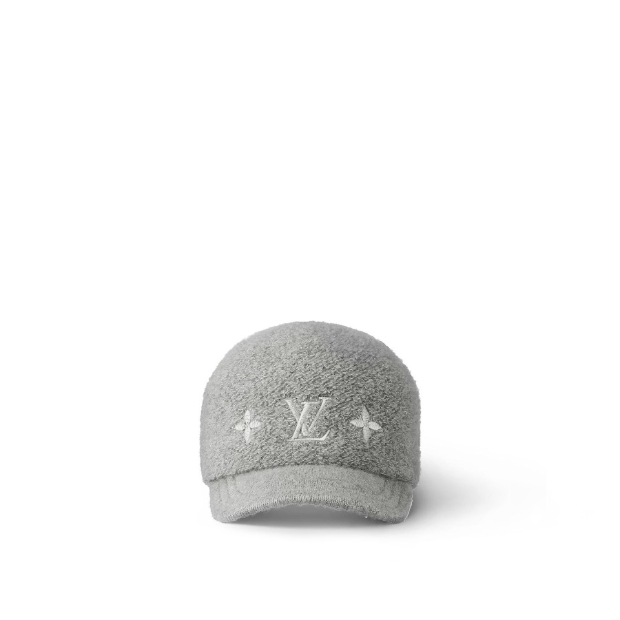 Mujer Louis Vuitton Gorros Y Guantes | Gorra Woolgram Gris