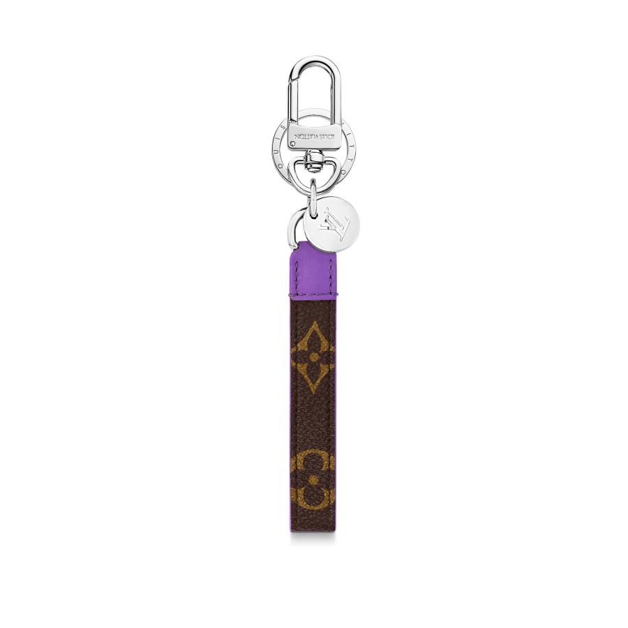 Hombre Louis Vuitton Llaveros Y Charms | Llavero Con Correa Monogram Slim