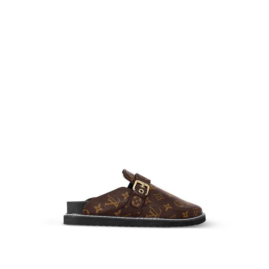 Mujer Louis Vuitton Mules | Zueco Plano Lv Cosy Comfort