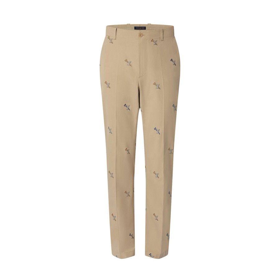 Hombre Louis Vuitton Pantalones | Pantalon Chino De Algodon