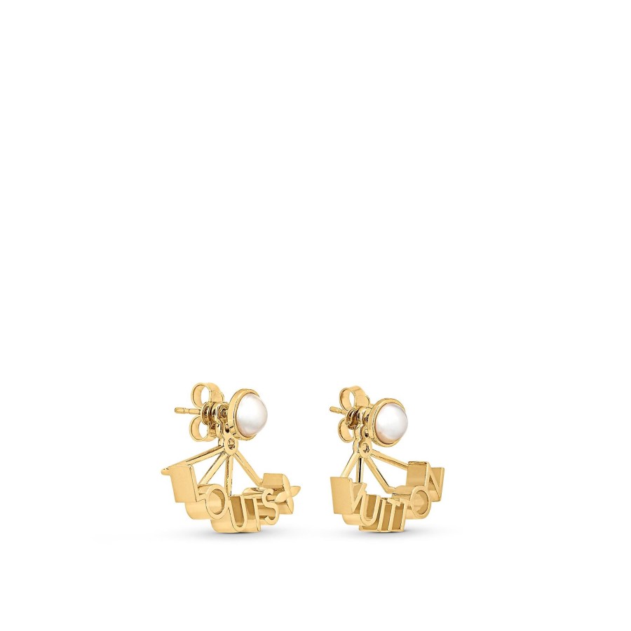 Mujer Louis Vuitton Pendientes | Pendientes Lv Spelling