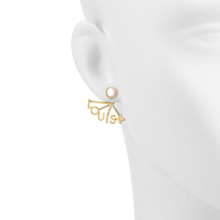 Mujer Louis Vuitton Pendientes | Pendientes Lv Spelling