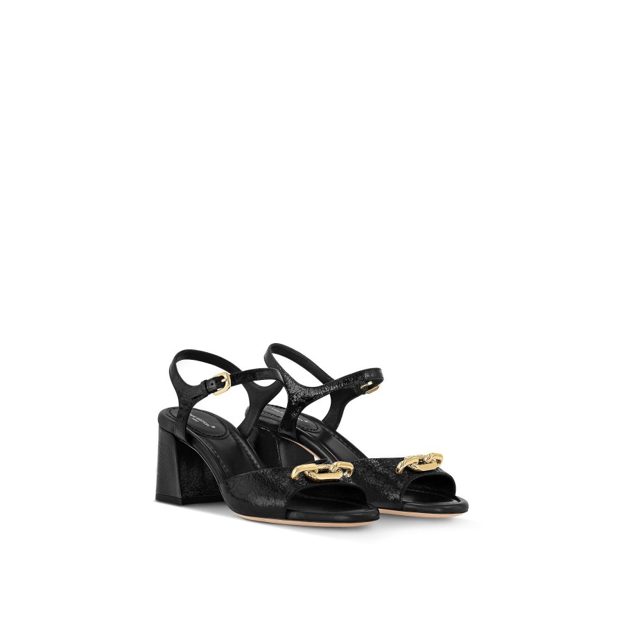 Mujer Louis Vuitton Sandalias Y Alpargatas | Sandalia Lv Edge Negro