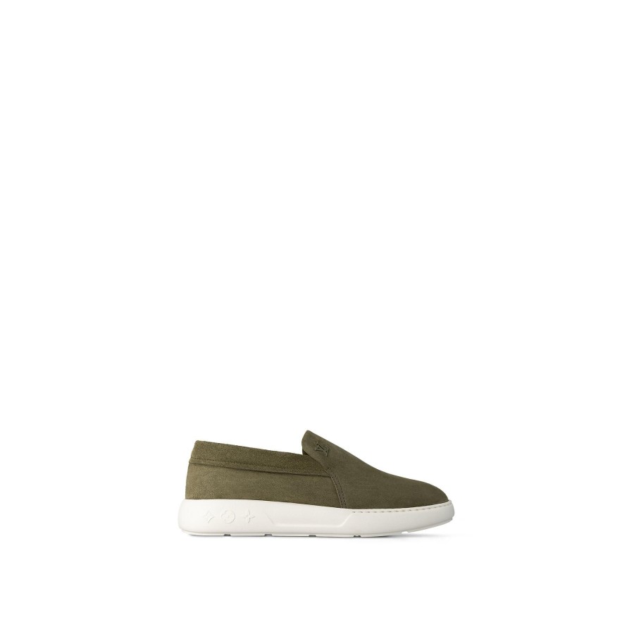 Hombre Louis Vuitton Mocasines | Mocasin Lv Pacific Verde