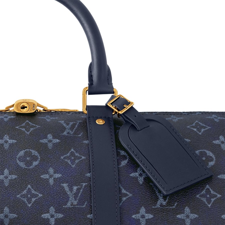 Hombre Louis Vuitton Bolsos Para Cruzar | Bolsa De Viaje Keepall 50 Con Bandolera