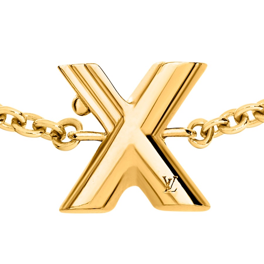 Mujer Louis Vuitton Pulseras | Pulsera Lv & Me, Letra X