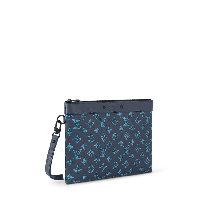 Hombre Louis Vuitton Bolsos Monogram Iconicos | Cartera De Mano To-Go