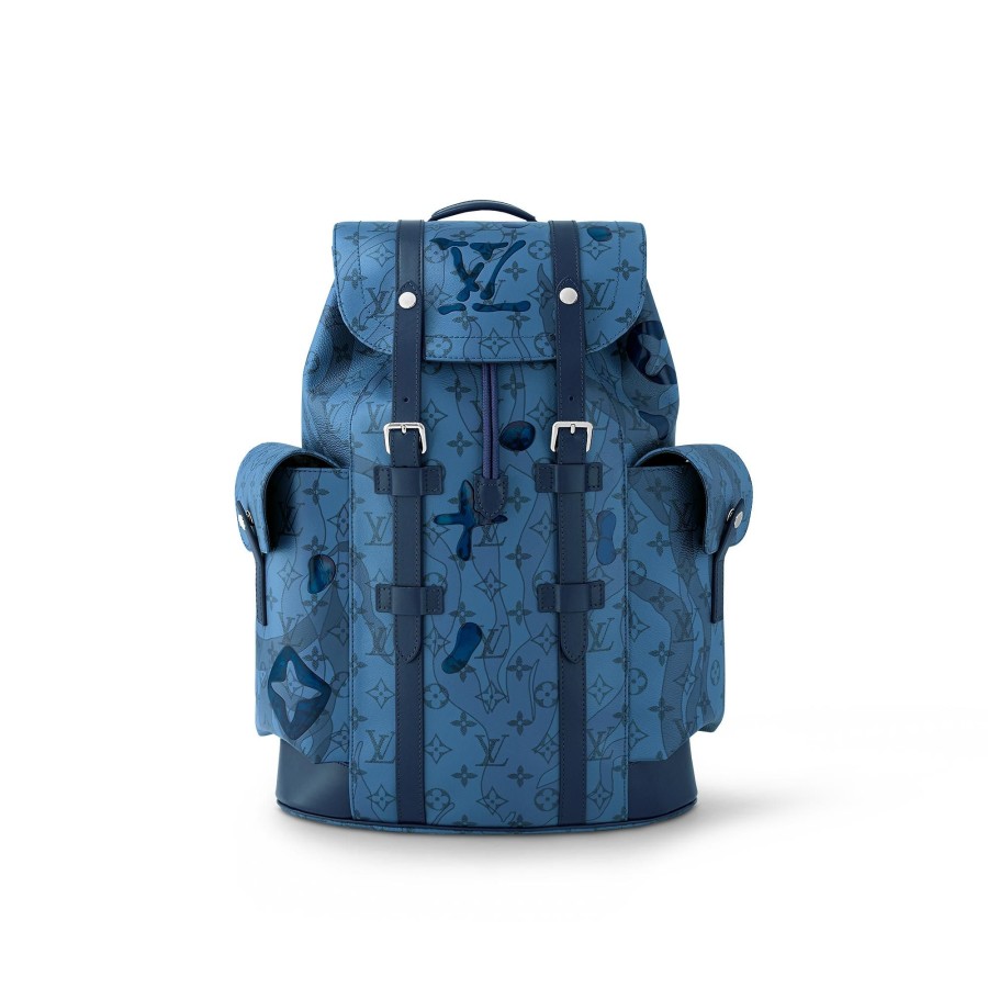 Hombre Louis Vuitton Bolsos Monogram Iconicos | Mochila Christopher Mm