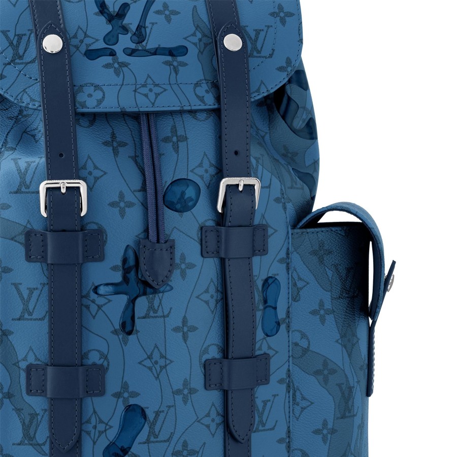 Hombre Louis Vuitton Bolsos Monogram Iconicos | Mochila Christopher Mm