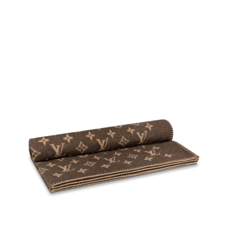 Mujer Louis Vuitton Accesorios Para El Hogar | Neo Monogram Blanket