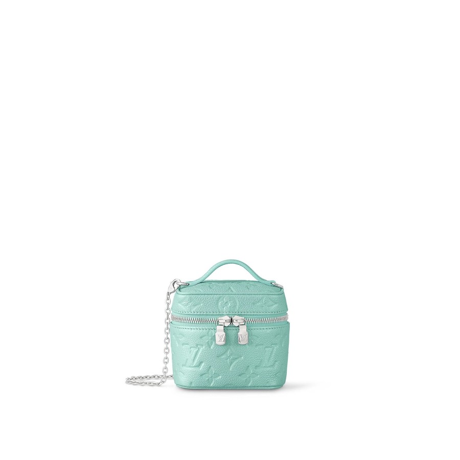 Mujer Louis Vuitton Bolsos Mini | Baul Micro Vanity Lagoon