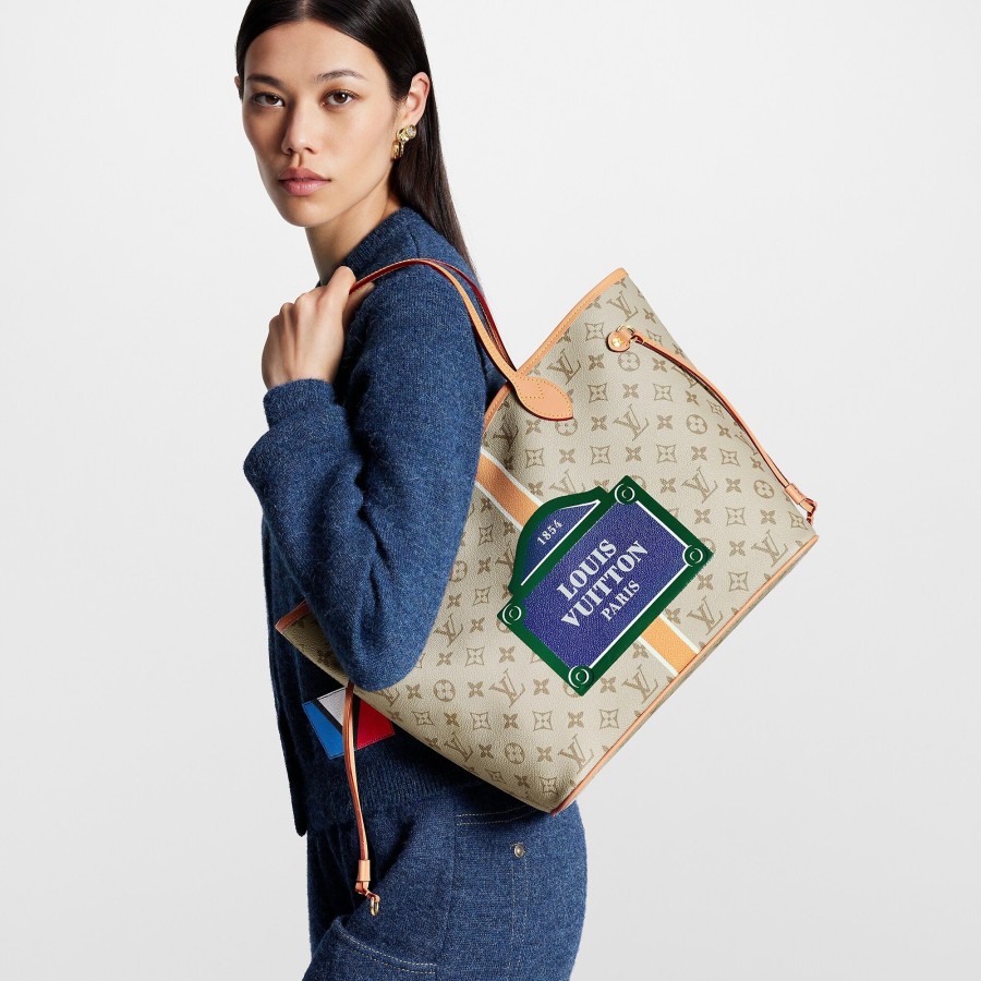 Mujer Louis Vuitton Bolsos Al Hombro Y Cruzados | Bolso Neverfull Mm