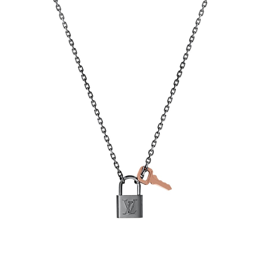 Hombre Louis Vuitton Collares Y Colgantes | Colgante Lv Padlock