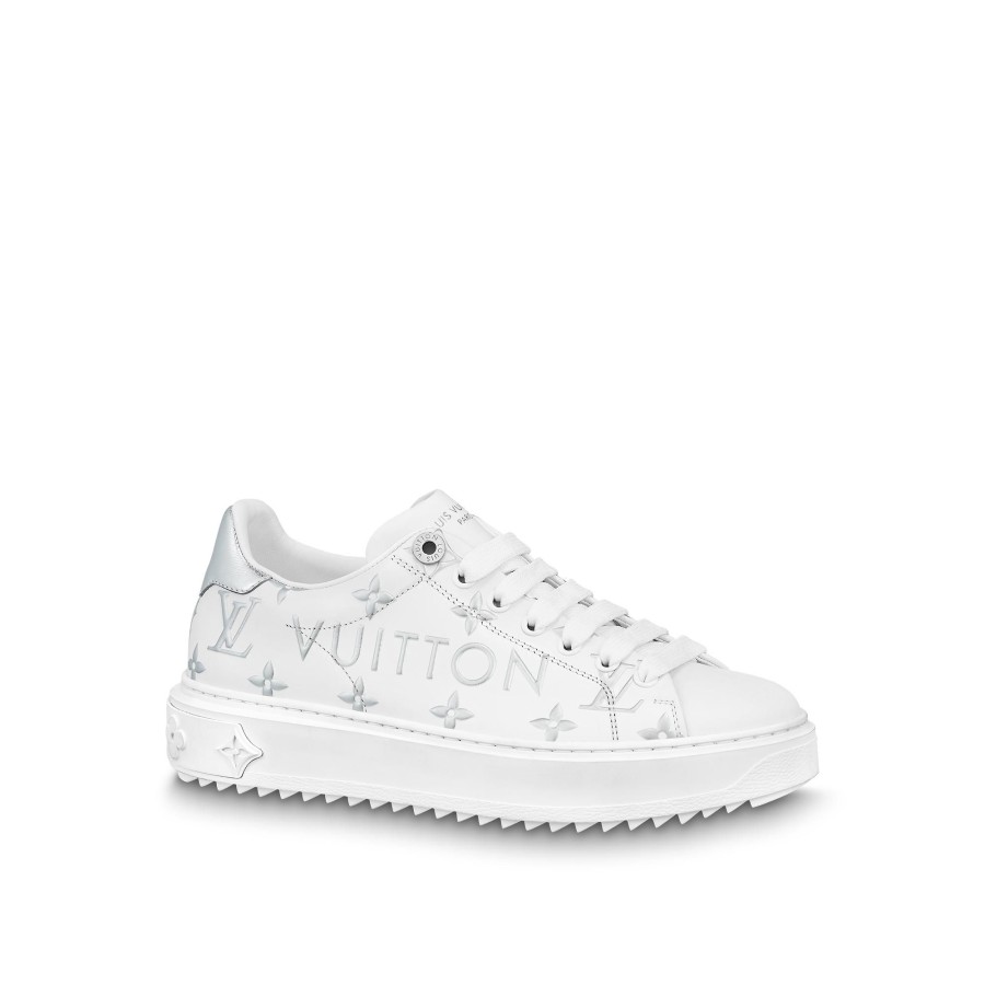 Mujer Louis Vuitton Zapatillas | Zapatilla Deportiva Time Out Silver