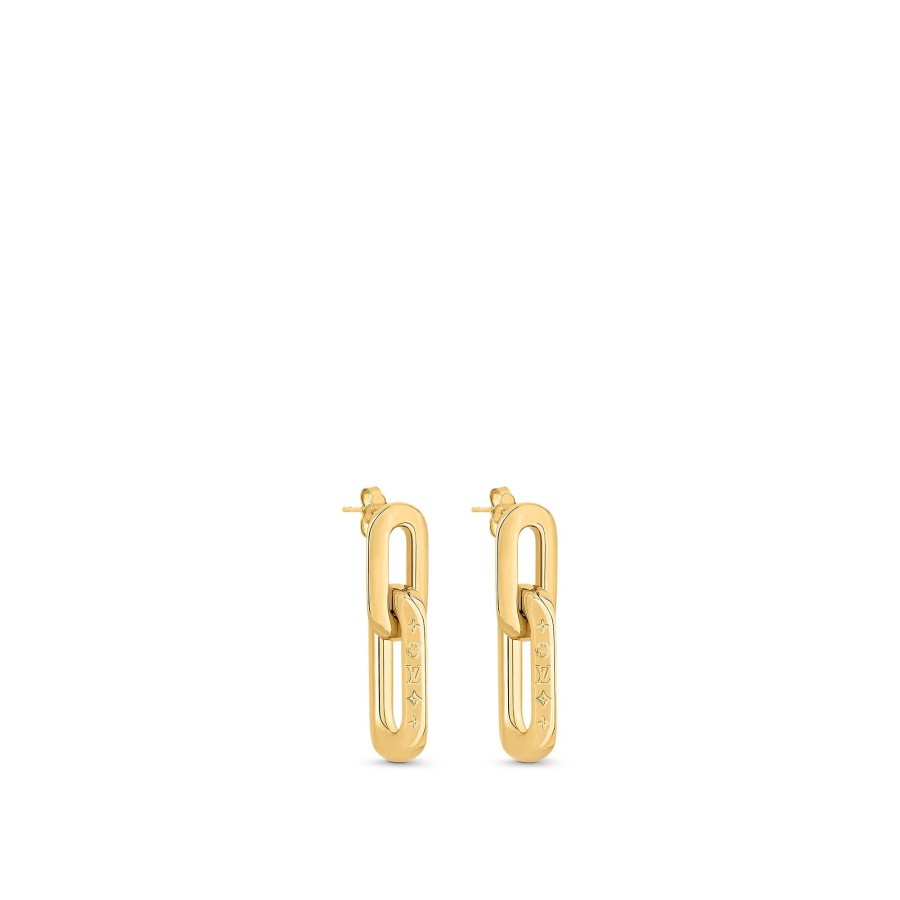 Mujer Louis Vuitton Pendientes | Pendientes Lv Edge Double