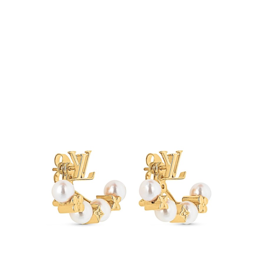 Mujer Louis Vuitton Pendientes | Pendientes Minigram Pearls