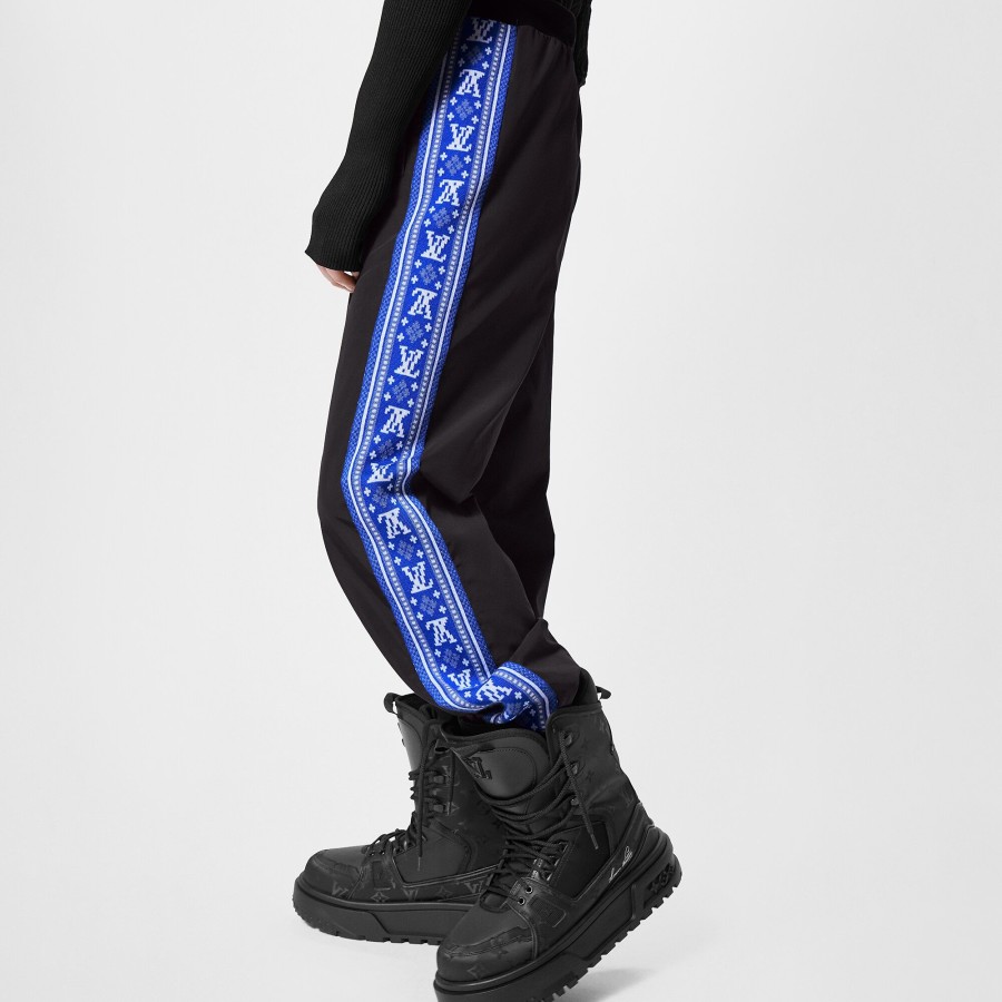 Hombre Louis Vuitton Pantalones | Pantalon De Chandal Lv Fair Isle En Nailon