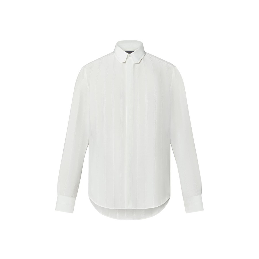 Hombre Louis Vuitton Camisas | Camisa De Corte Regular Con Cadenas