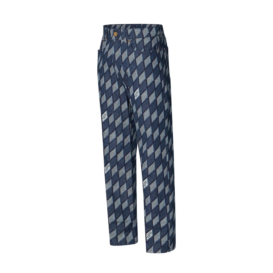 Hombre Louis Vuitton Pantalones | Vaqueros De Corte Regular