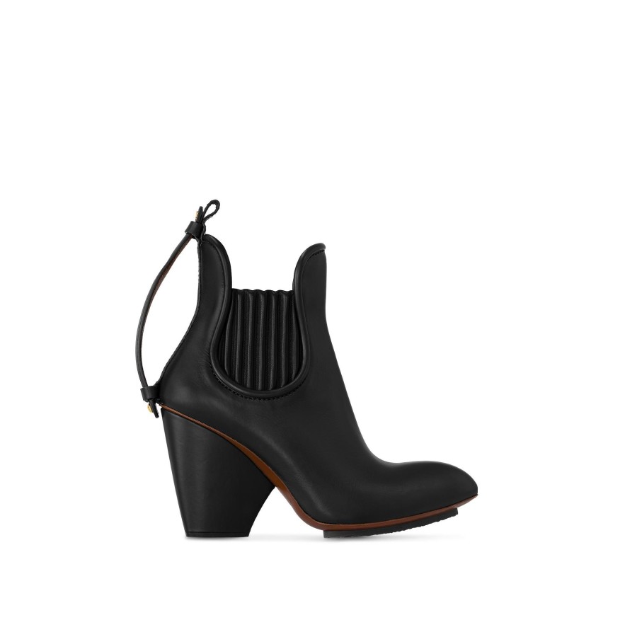 Mujer Louis Vuitton Botas Y Botines | Botin Legacy Negro