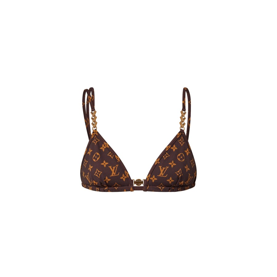 Mujer Louis Vuitton Trajes De Bano | Top De Bikini Monogram