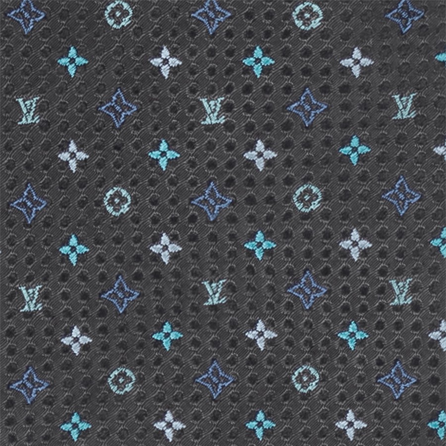 Hombre Louis Vuitton Corbatas Y Panuelos | Corbata Monogram Embraced Anthracite