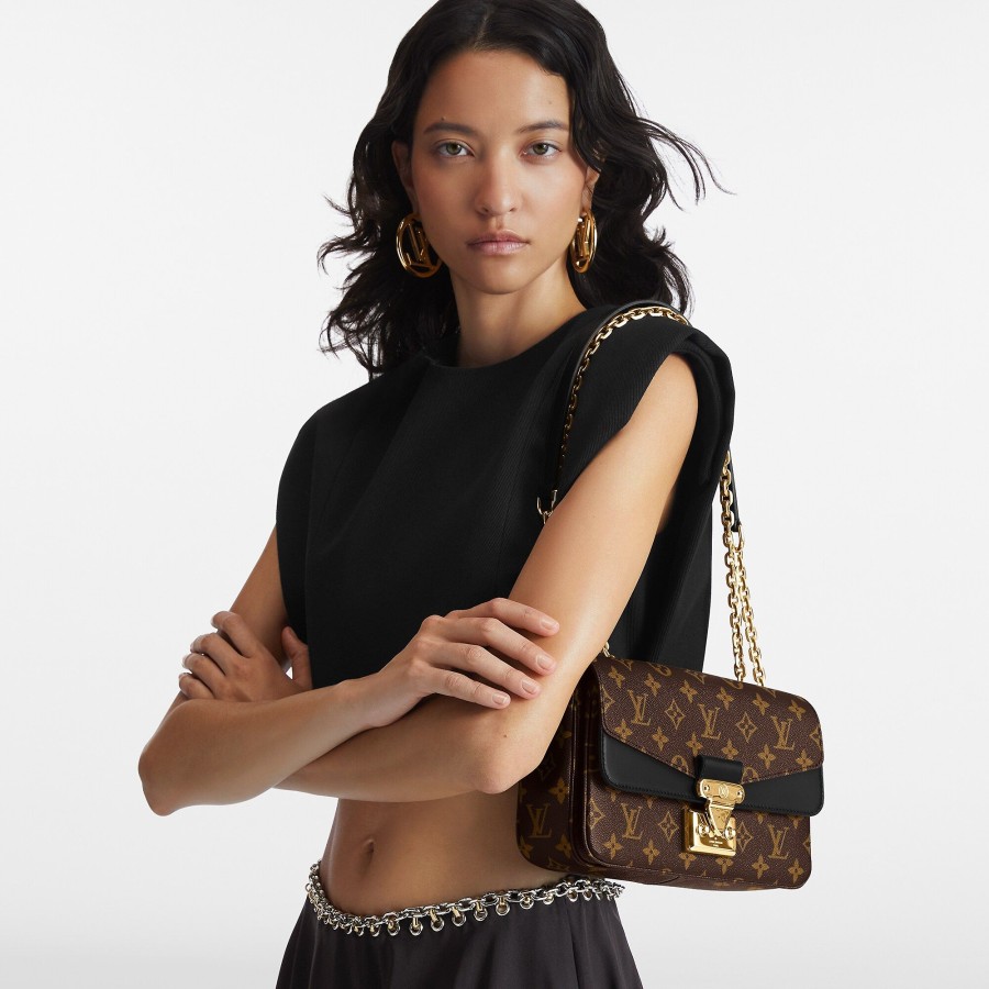 Mujer Louis Vuitton Bolsos Monogram Iconicos | Bolso Marceau Negro