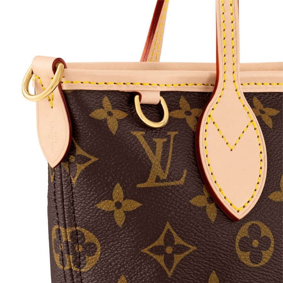 Mujer Louis Vuitton Bolsos Monogram Iconicos | Bolso Neverfull Bb Beige