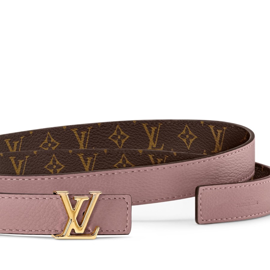 Mujer Louis Vuitton Cinturones | Cinturon Reversible Lv Iconic De 2 Cm