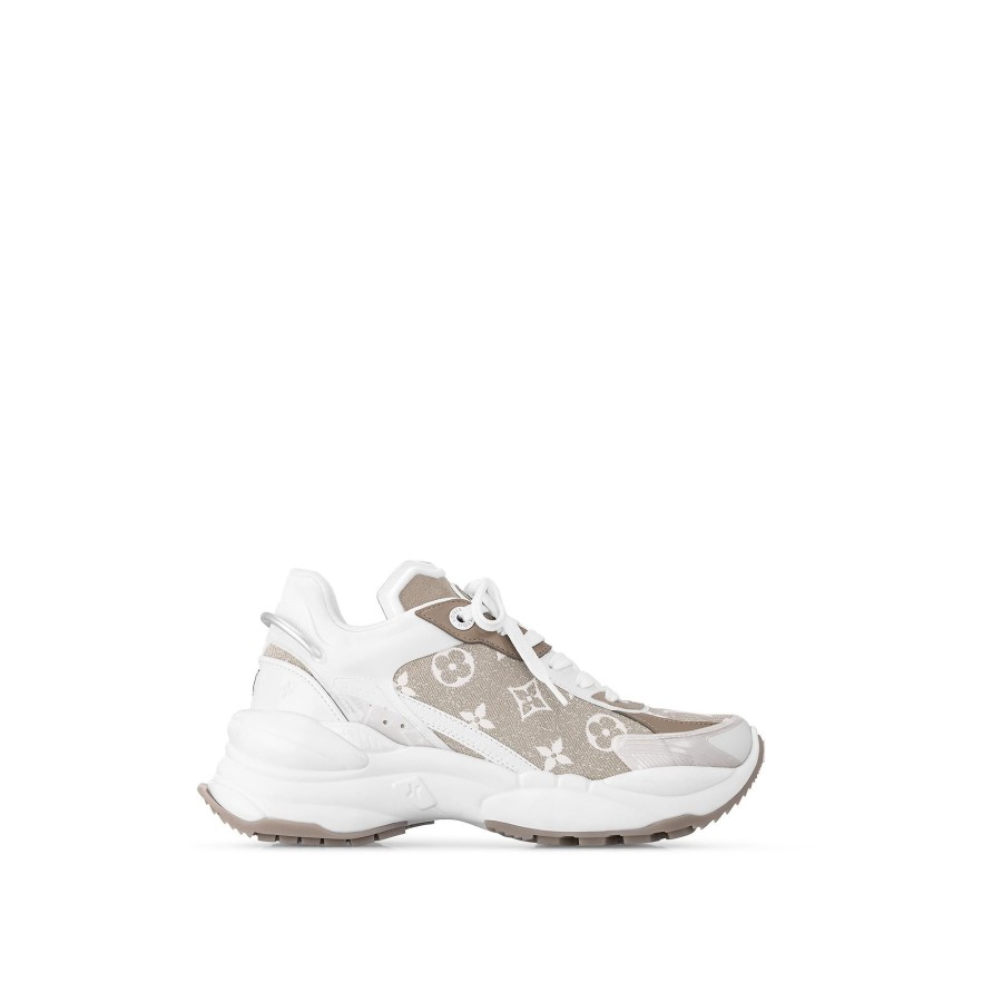 Mujer Louis Vuitton Zapatillas | Zapatilla Deportiva Run 55 Ivory