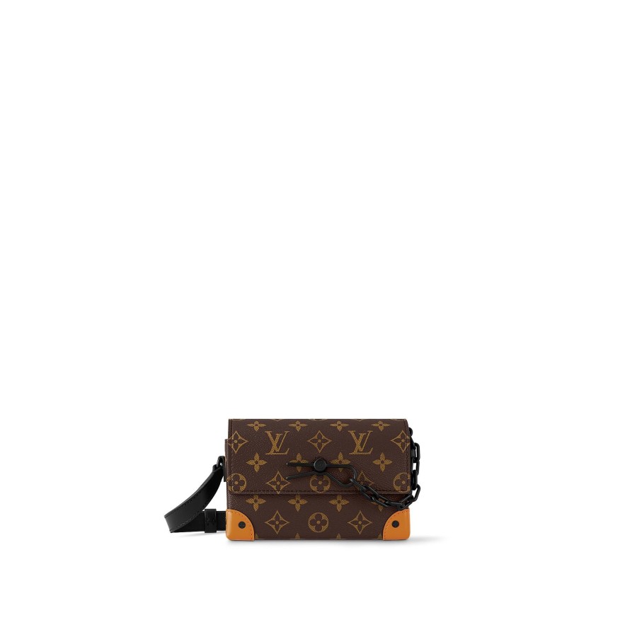 Hombre Louis Vuitton Bolsos Monogram Iconicos | Cartera Steamer Con Bandolera