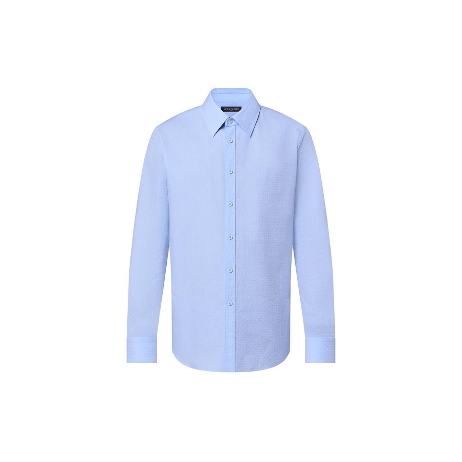 Hombre Louis Vuitton Camisas | Camisa De Manga Larga Y Corte Slim