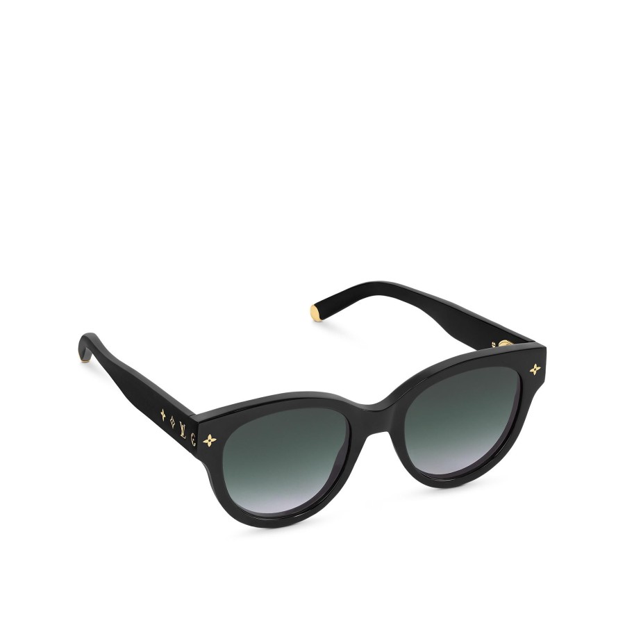 Mujer Louis Vuitton Gafas De Sol | Gafas De Sol My Monogram Round Negro