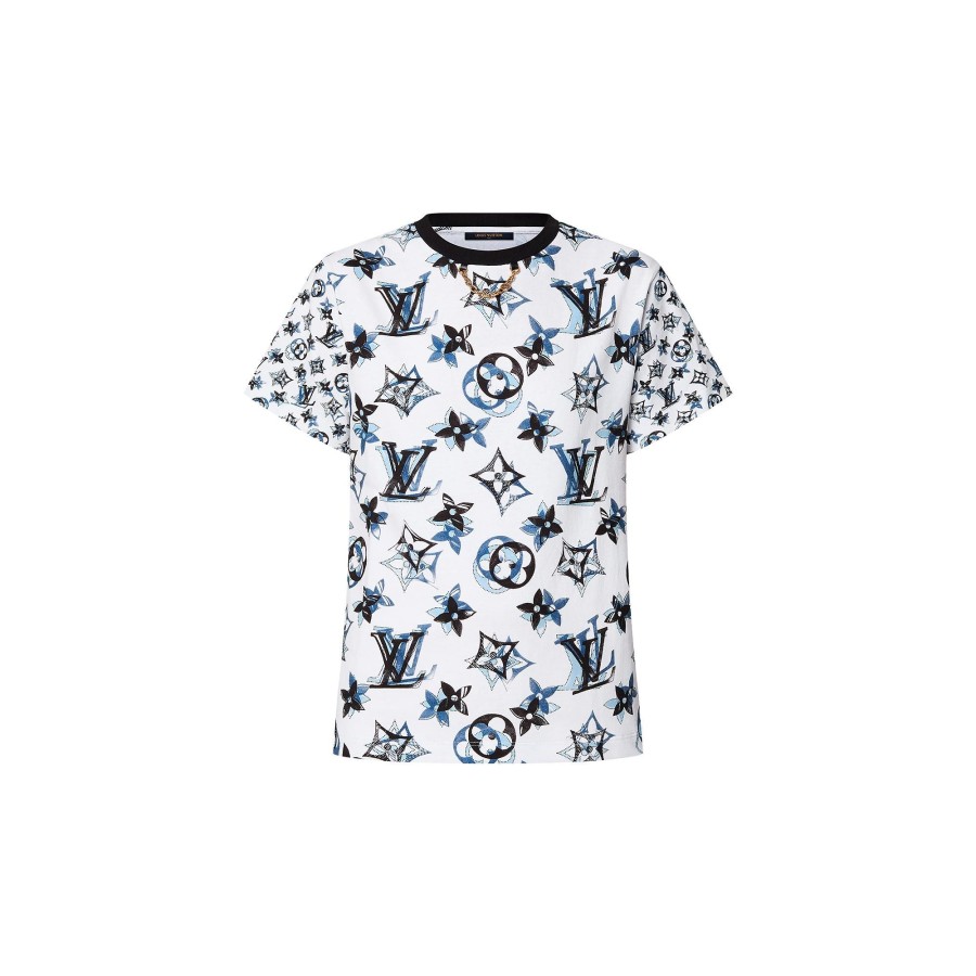 Mujer Louis Vuitton Tops | Camiseta 3D Mahina Monogram