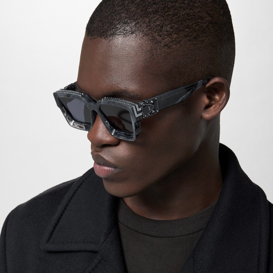 Hombre Louis Vuitton Gafas De Sol | Gafas De Sol 1.1 Millionaires Gris