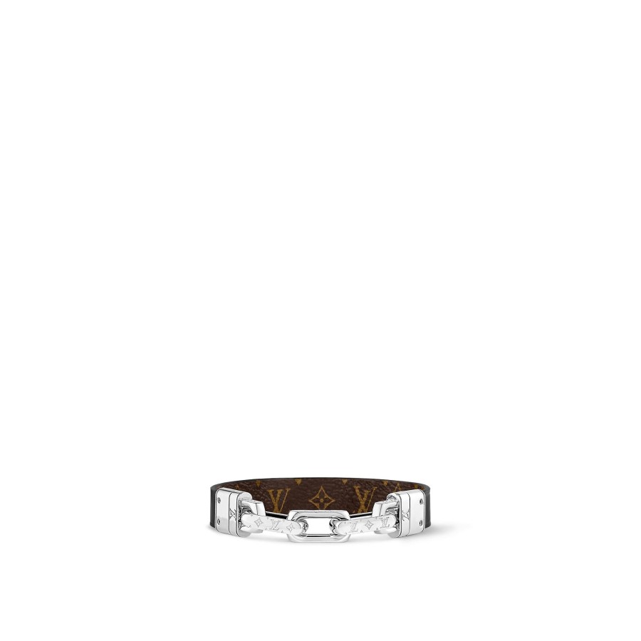 Hombre Louis Vuitton Pulseras | Pulsera Lv Links Marron