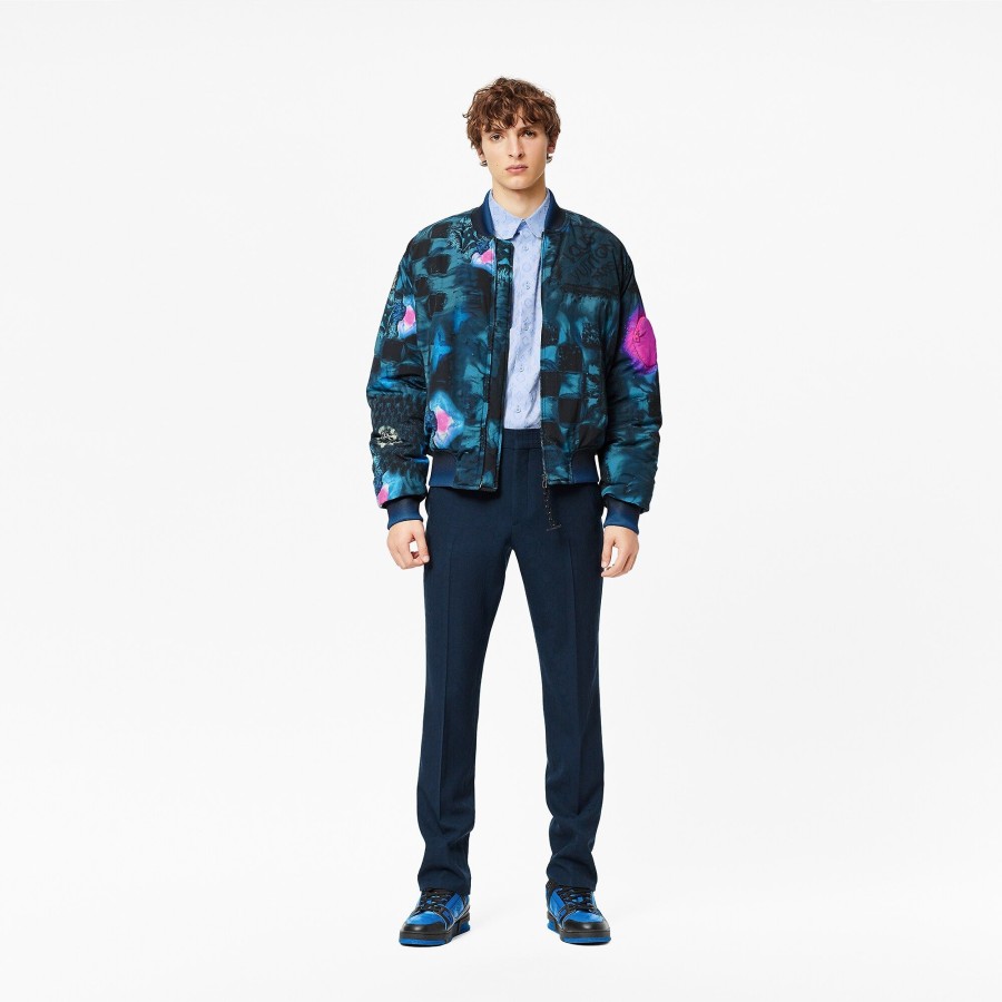 Hombre Louis Vuitton Cazadoras Y Abrigos | Cazadora Bomber Salt Print