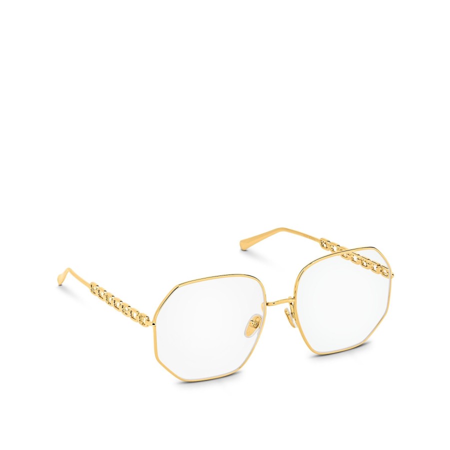 Mujer Louis Vuitton Gafas De Sol | Gafas De Sol My Lv Chain Round