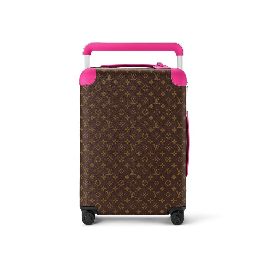 Hombre Louis Vuitton Con Ruedas | Maleta Horizon 55 Fucsia