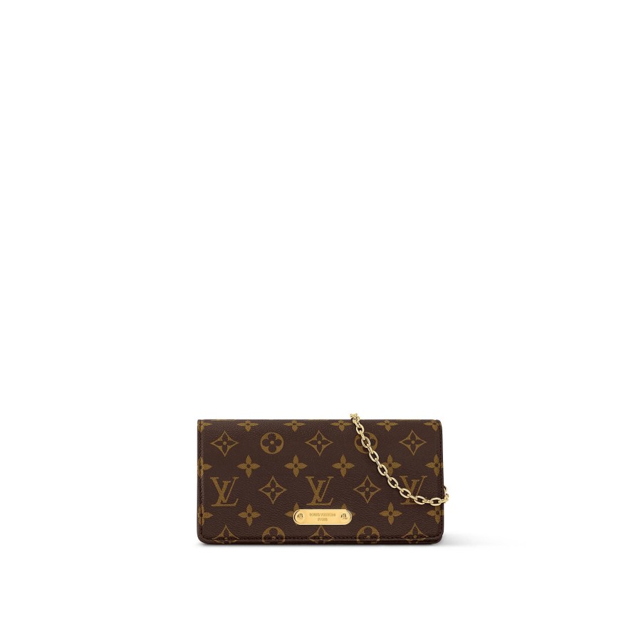 Mujer Louis Vuitton Bolsos Monogram Iconicos | Cartera Lily Con Cadena