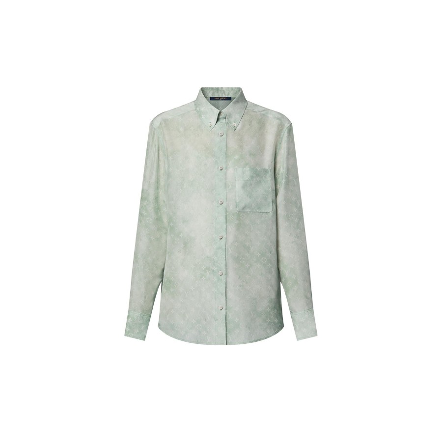 Mujer Louis Vuitton Tops | Camisa Monogram Cloud Etang